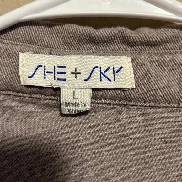 Lavender Shacket - Picture 3 of 4